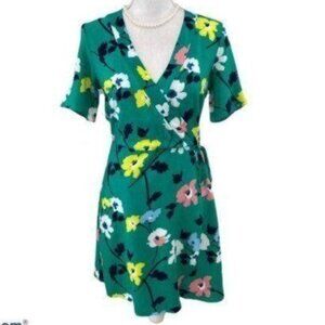 Women's Adorable Basement faux wrap dress, size small